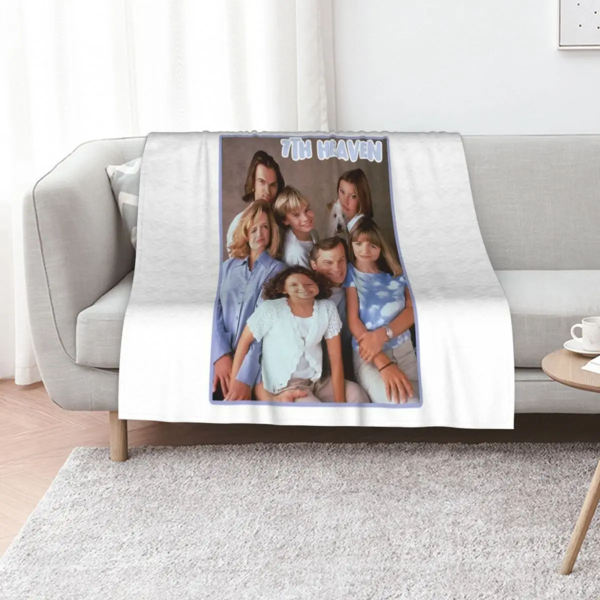 7th Heaven Throw Blanket Cute Quilt Soft Winter beds Summer Summer Beddings Blankets