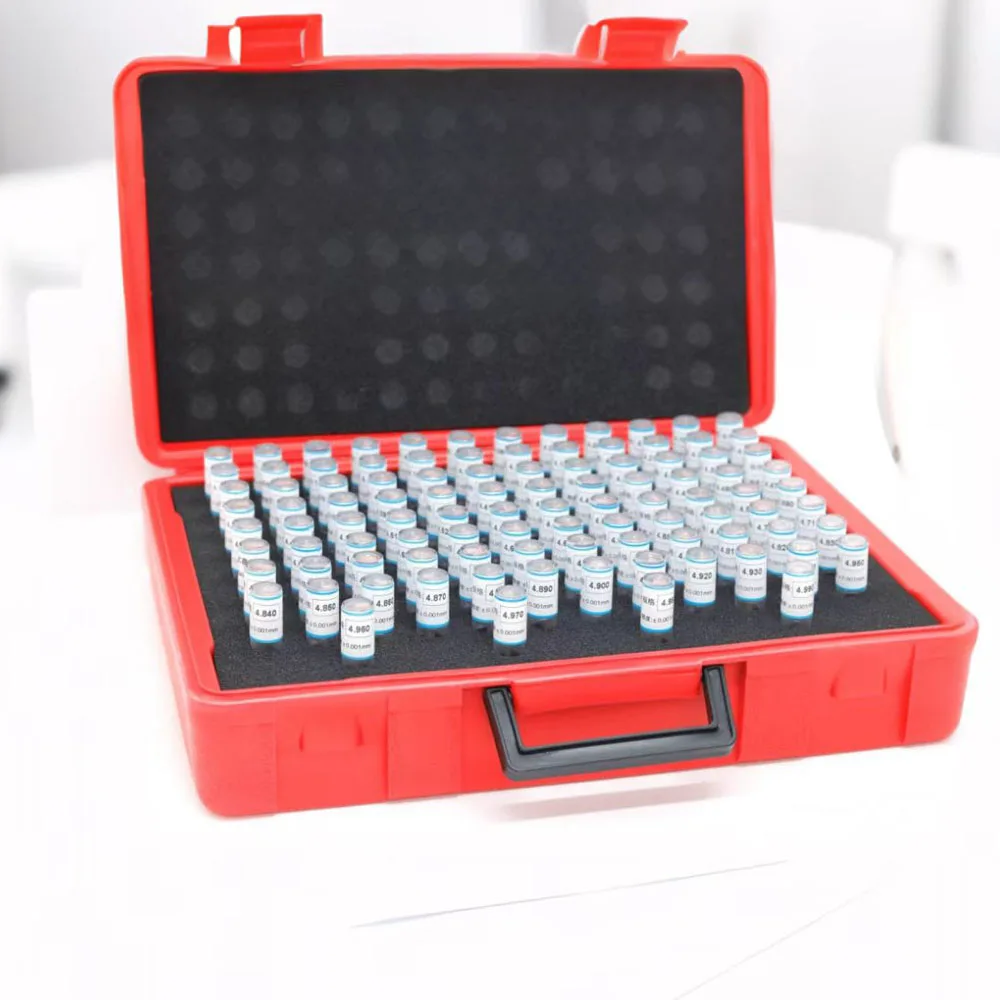 

4.00~4.99mm Precision Steel Pin Gauge step 0.01mm Smooth Plug Gauge Hole Gauge set pin Measuring Tool,100pcs/lot JX-004