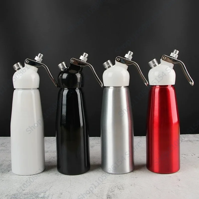 Aluminum Alloy Cream Gun Stainless Steel Coffee Cream Foamer Snow Top Coffee Decoration Gun