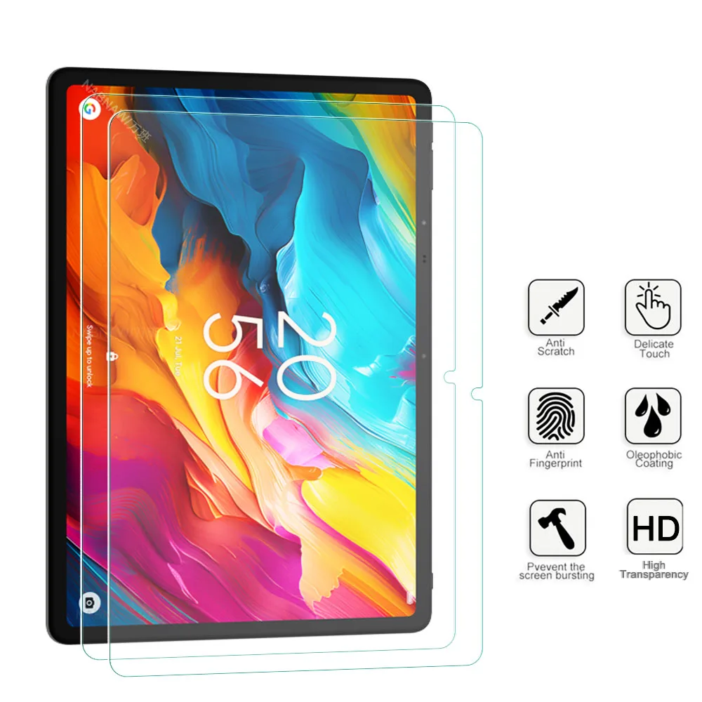 2 Pieces HD Scratch Proof Screen Protector Tempered Glass For TCL NXTPAPER 14 (14.3) 2024 Tablet Protective Hard Film