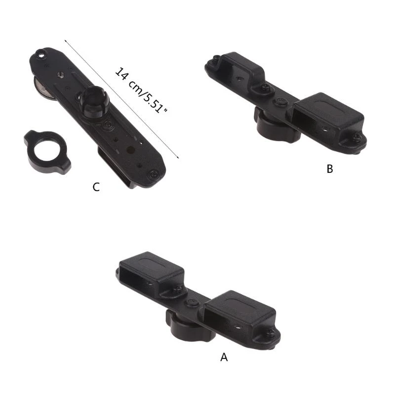 Двухчастотный радиосъемный держатель пластикового кронштейна. Подходит для 17 -миллиметрового шарикового крепления