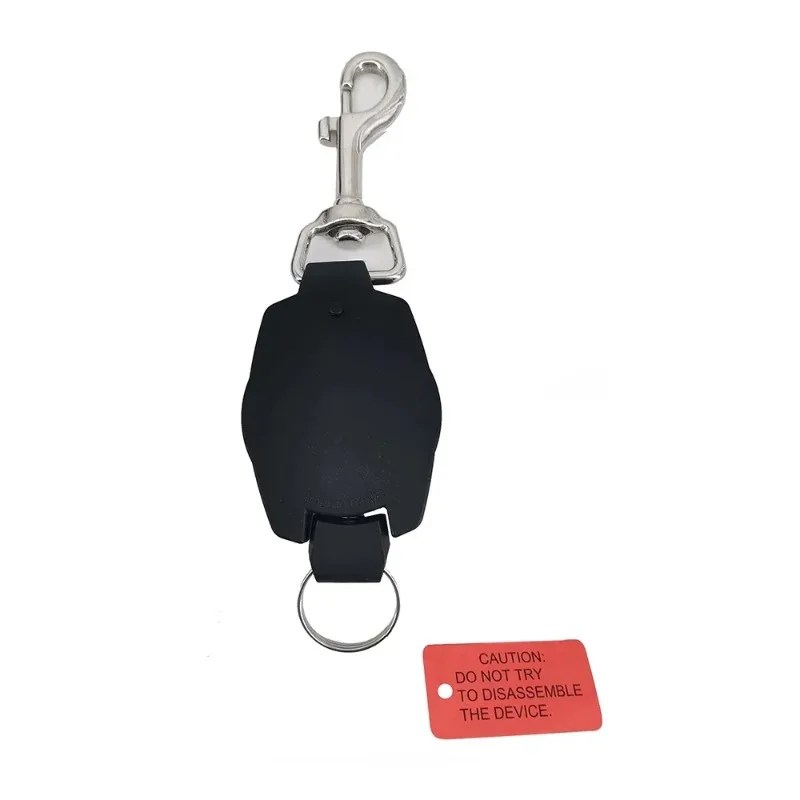 18*5.5 Cm Stainless Steel Wire Gate Scuba Retractable Holder Carabiner Clip Diving Tool Parts