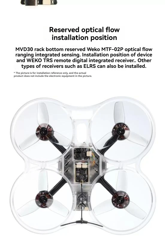 Micoair MVD30  3 Inch  FPV Drone Frame   DIJ O4 O3 Air Unit Compatible   Modular CNC Aluminum Nose and Molded Canopy
