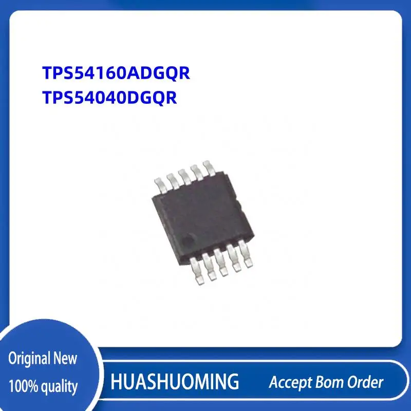 10Pcs/Lot New  TPS54160ADGQR TPS54160A 5416A    TPS54040DGQR TPS54040 MSOP-10