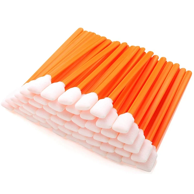 200Pcs Foam Swabs Sticks Cleanroom Detailing Swab Sponge Sticks for Inkjet Printer, Optical Instruments,Camera Sensors