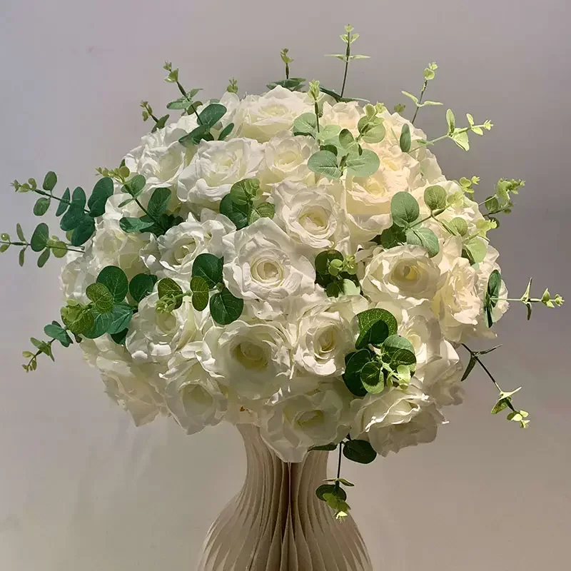 F-1706 Oem Centerpieces Wedding Table Peony Artificial Flower Balls