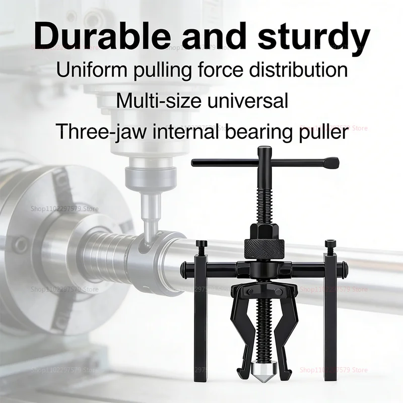 

Heavy Duty ThreeClaw Bearing Puller Tool Car Repair Extractor Inner Gear Separable Auto Bearing Separator for Vehicle disassembl