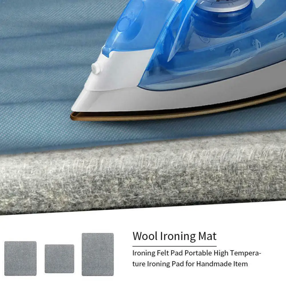 High Temperature Ironing Cloth Ironing Pad Ironing Board Wool Cover Protecte Insulation Against Pressing Pad Boards Household