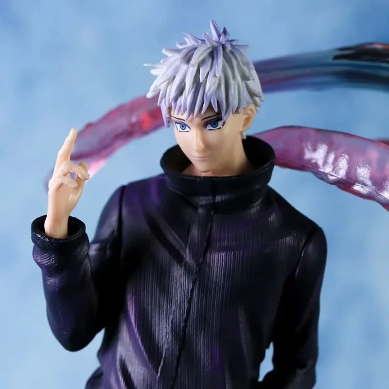 35cm Jujutsu Kaisen Gojo Satoru Standing Posture Japan Anime Figure Model Statue Boy Collection Desktop Decoration Ornament Toy