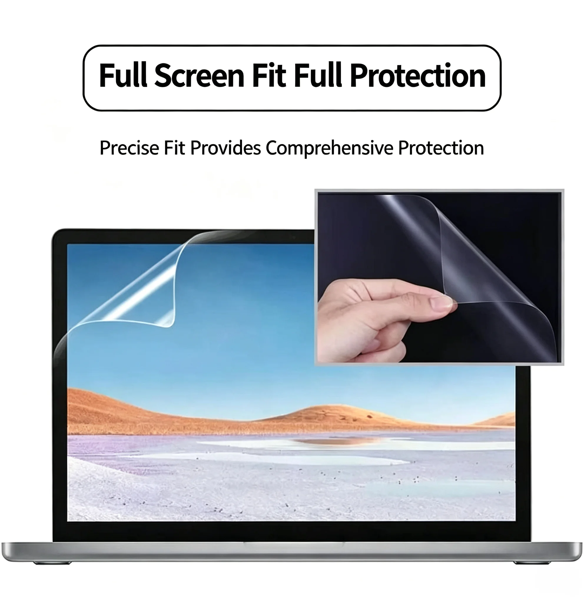 High Definition PET Screen Protector Compatible with New 2026 Apple MacBook LaptopHigh Definition PET Screen Protector Compati