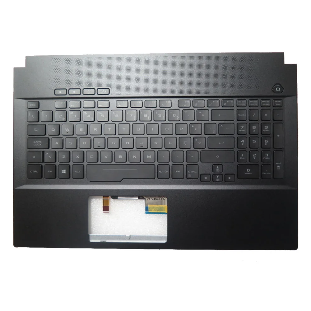 

Laptop PalmRest&keyboard For ASUS 90NR00F2-R31PO0 Black Top Case Backlit Black Portuguese PO keyboard