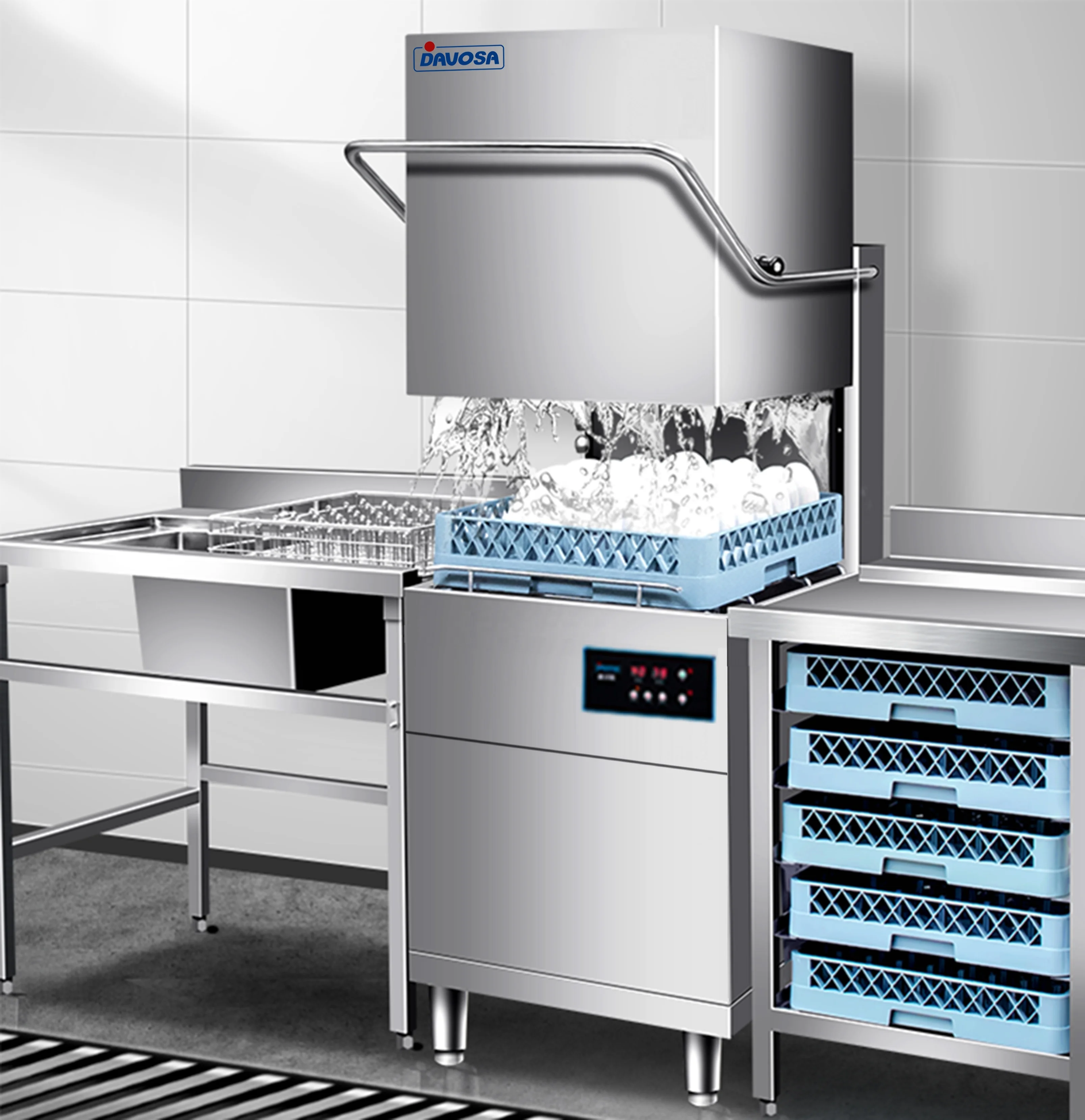غسالة أطباق تجارية عالية الكفا - مراجعة Commercial Kitchen Hood Cleaning وسعره