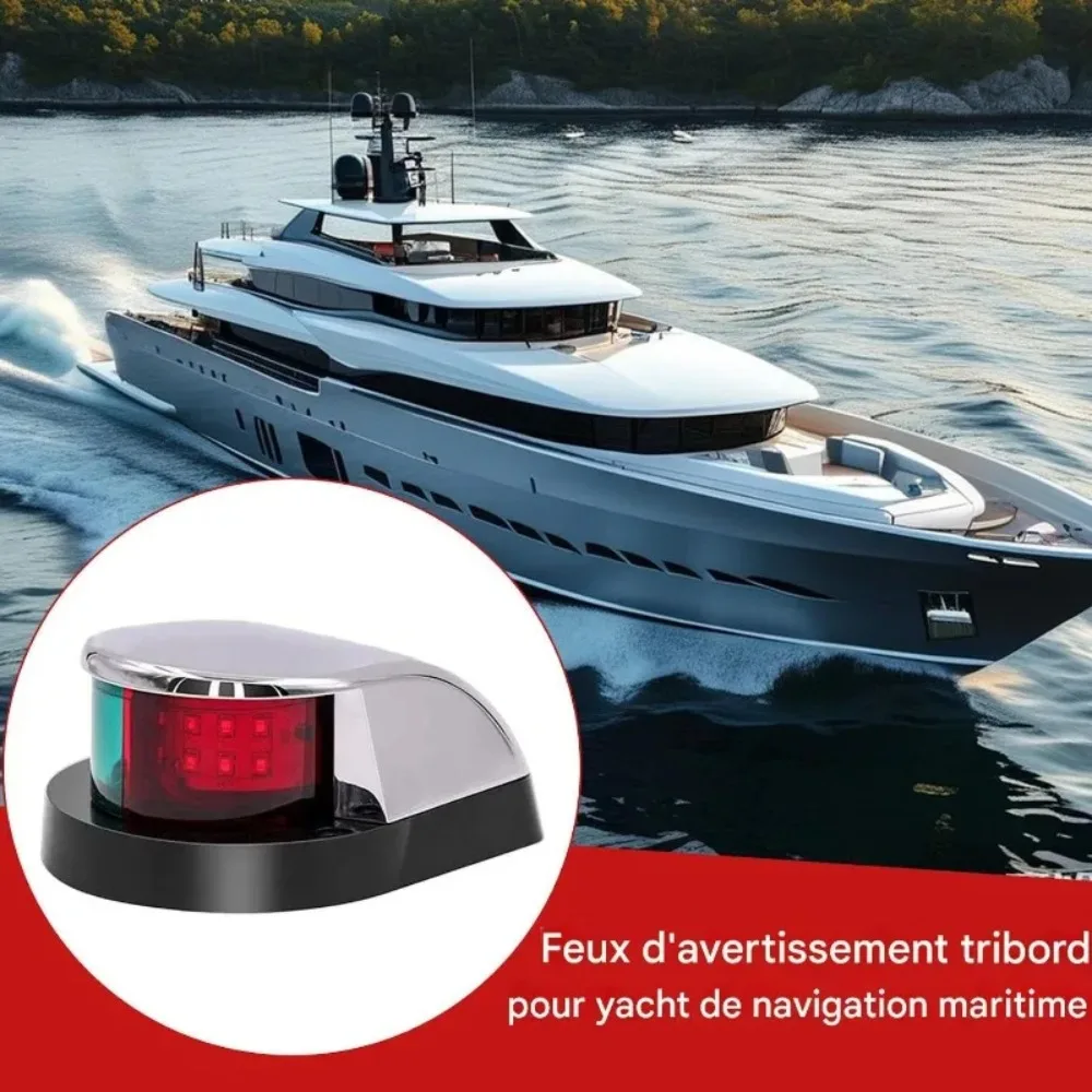 

12V Is Used for Yacht Signal Lights and Bow Indicator Lights, Ship Side Signal Lights, Including Red and Green Navigation Lights