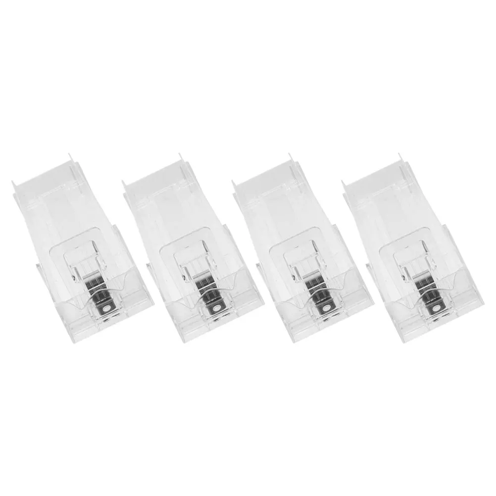 

4 Pcs Auto Cigarette Rack Pusher Organizer Retail Store Display Shelves Case Plastic Showcase Saving