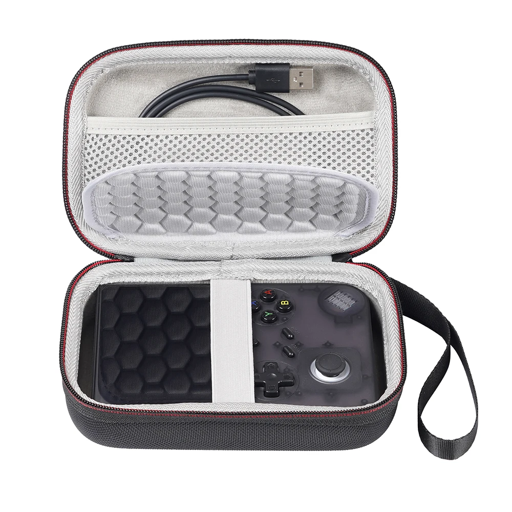 Portable Handheld for Anbernic RG40XXV Case Protect Bag Hard Shell RG40XX V Game Console Bag Cases Accessories Storage Box Bags
