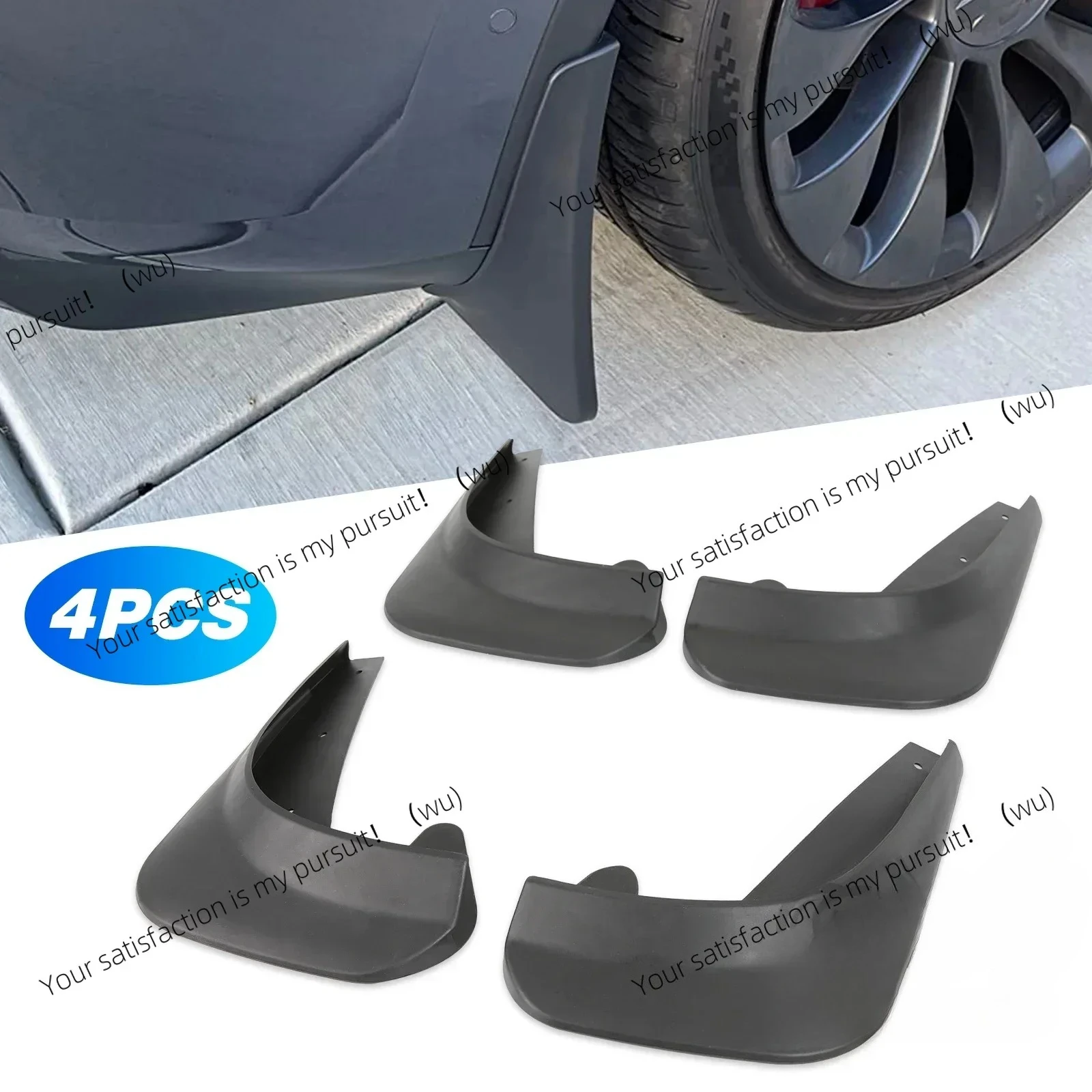 4 pieces GM, front and rear wheel fenders, auto parts