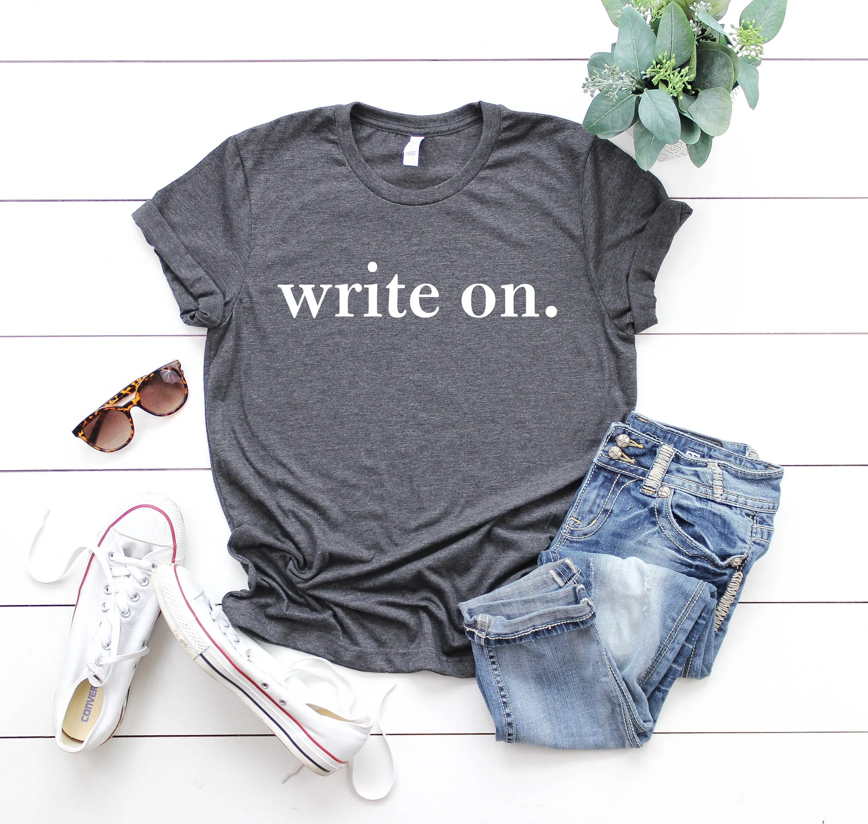 Write On Writer T Shirt Journalist Journalism For Novelist Novel Writers