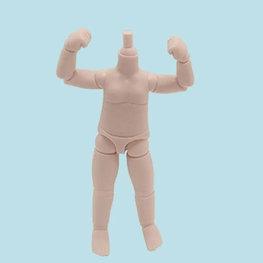 

Подарок для девочек, мульти-составное платье Ob11, белое кожаное тело, без макияжа, подвижная модель тела 1/12 Bjd