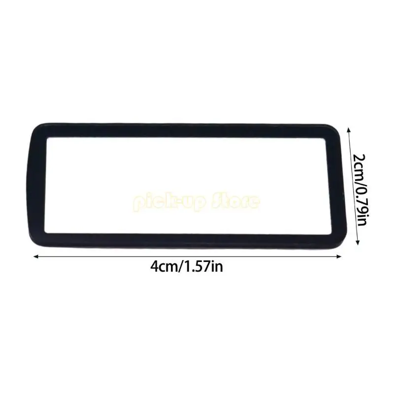 Q5WA Display Guard Toughs Antidust vidrio para parte superior cámara D7500 PARTE reparación pantalla LCD