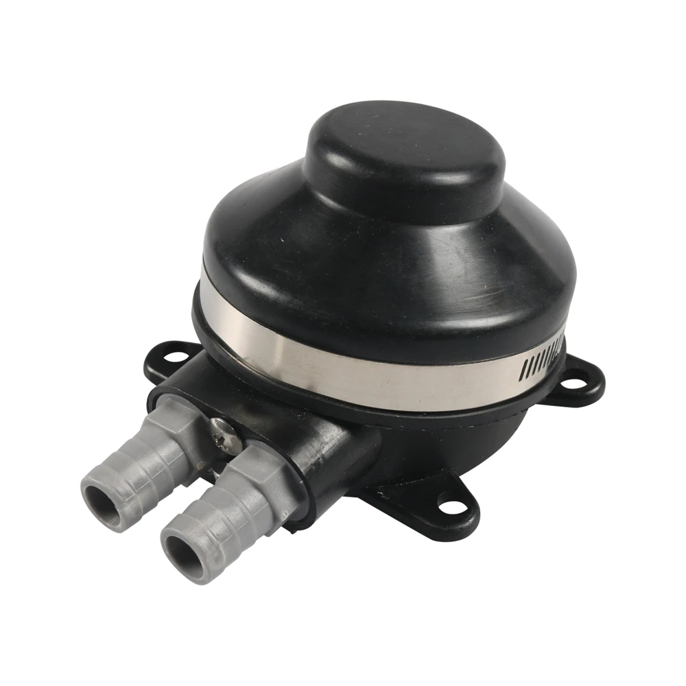 GP4618 Babyfoot Manual Freshwater Galley Pump Connects To ½-Inch Flexible Hose 2.2 GPM Max Flow Rate Durable 1 Piece Molded Base