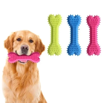 Rubber Bone Chew Toy 1