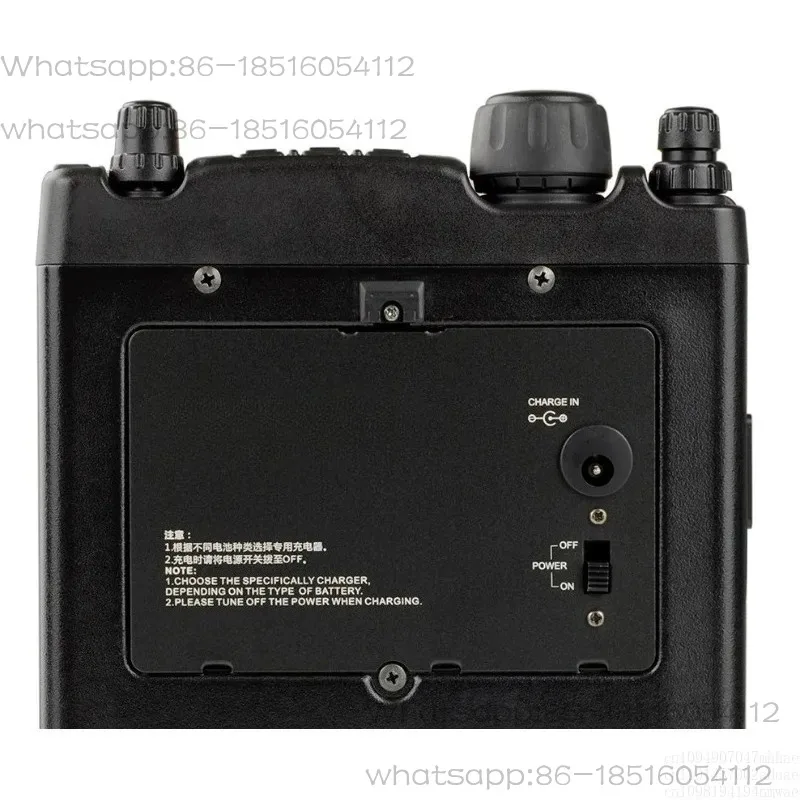FT-817/818 Lithium Battery Pack + Charging Compartment Cover + Charger 3-Piece Set