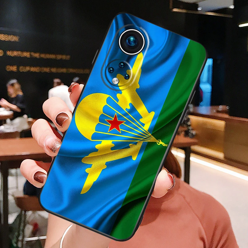 Russia Airborne For Honor X8 X7 X9 a 50 70 90 Magic5 Lite Huawei P60 P40 P20 P30 Pro P Smart Nova 9 5T Case