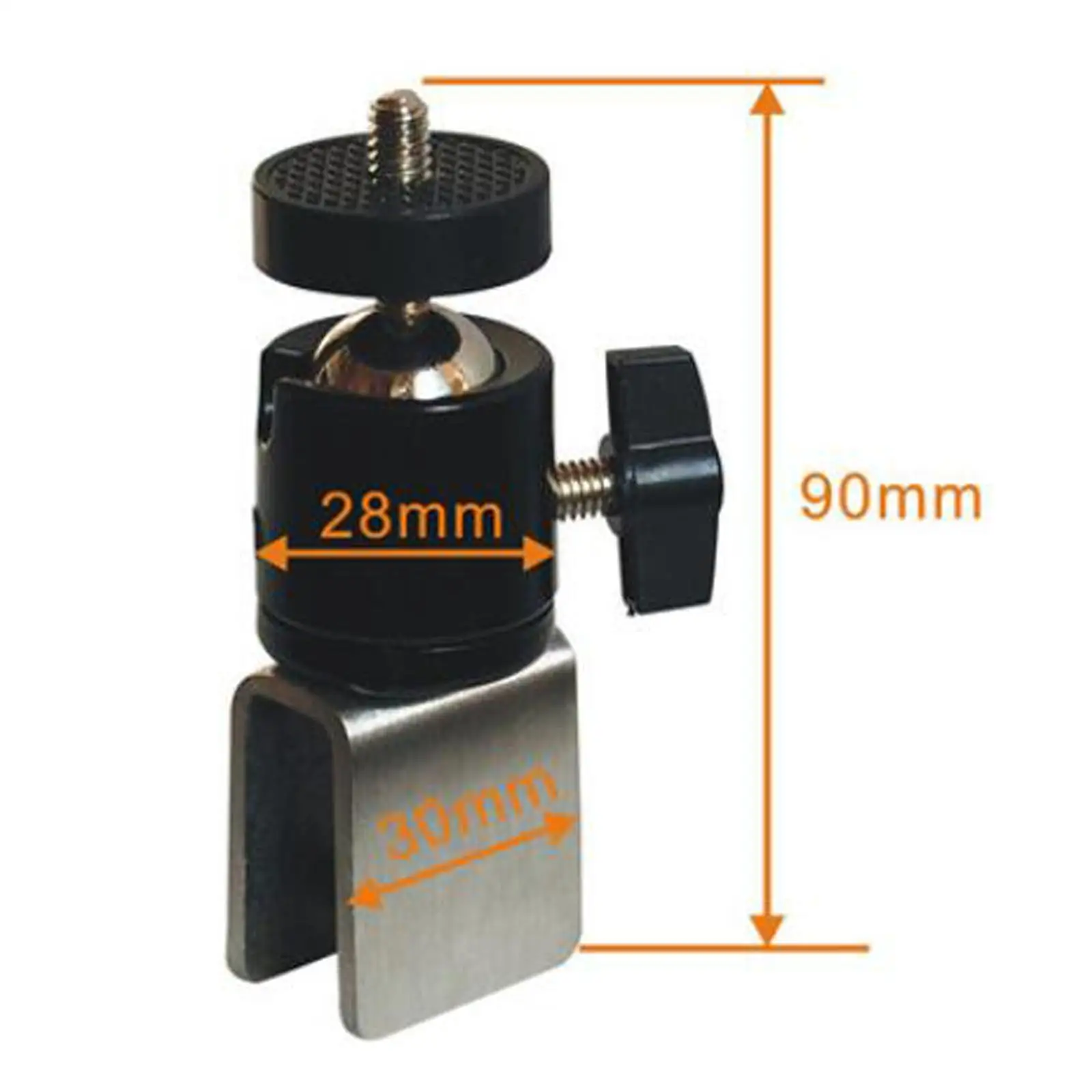 Camera Spherical Ball Head Alloy for DSLR Cameras Mobile Phone Photography Equipment