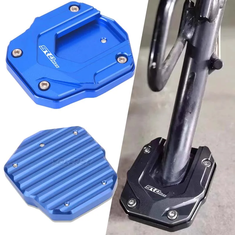 

Motorcycle Kickstand Foot Side Stand Extension Pad Support Plate Enlarge Stand For SR4 MAX SR4MAX 2022 2023