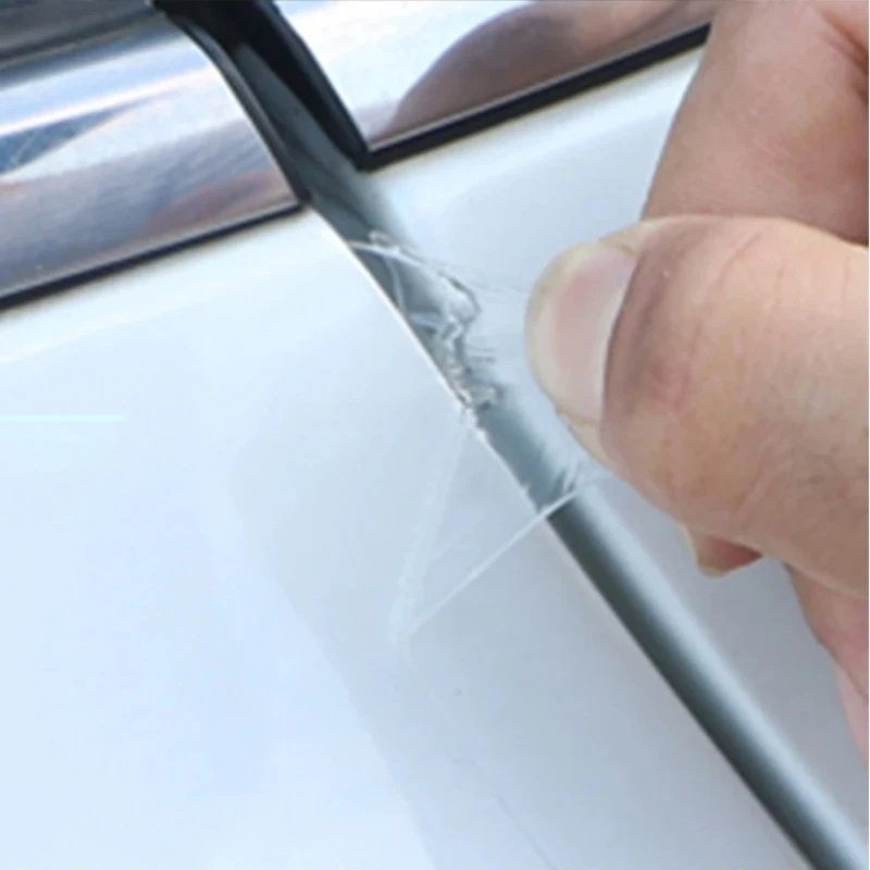 Transparente Auto Tür Schutz Aufkleber Anti Scratch Nano Band Auto Stamm Schweller Verschleiß Schutz Film Tür Rand Schutz – Detail 3
