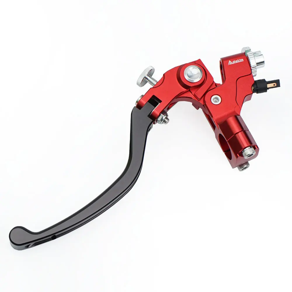 

Adelin Universal Cable Clutch Lever 22mm 7/8" Forged Aluminum Motorcycle Street Racing Bike for Honda Aprilla Yamaha Suzuki