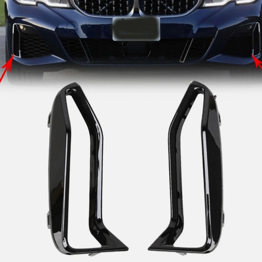 

Накладки на переднюю противотуманную фару X-T 51118093302 51118093301 для BMW 3 серии G20 M340i 330i M Sport 2019-2022 гг.