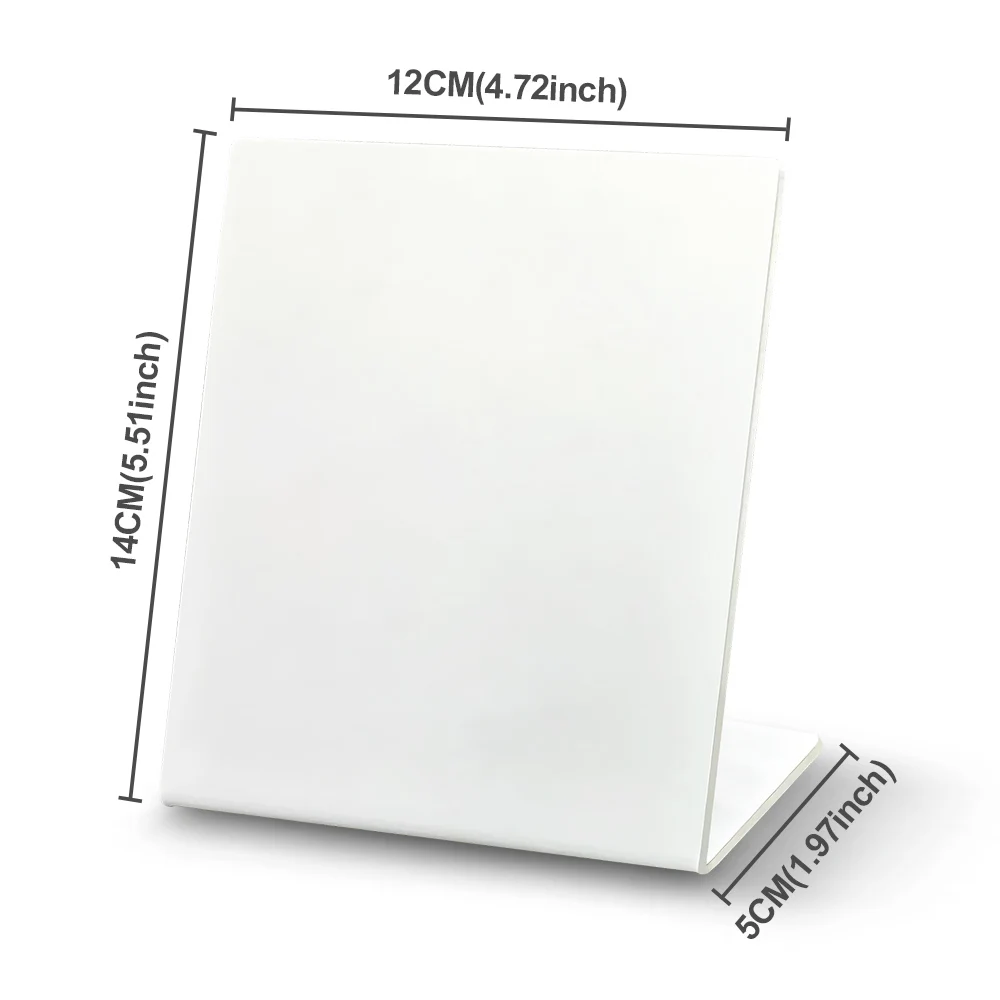 NFC Station Table Tag 13.56Mhz Programmable Compatible Google Review Card NFC Reviews Display Bending Card Acrylic Table Sticker