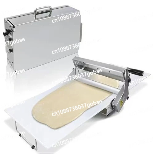 Hand Cranked Puff Pastry Machine Desktop Folding Hand Crank Machine Desktop Pizza Croissant Dough Tablet Manual Dough Sheeter