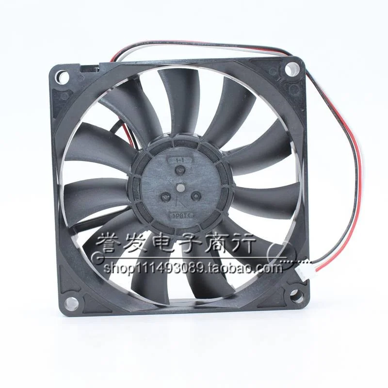 NUOVO ORIGINALE 08015SS-12J-AL 12V 0.10A 8015 80x80x15mm VENTOLA DI RAFFREDDAMENTO RADIATORE