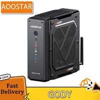 AOOSTAR GODY Mini PC, AMD Ryzen 9 7940HX 16 Cores Max 5.2GHz, AMD Radeon RX 7600XT 8GB GDDR6, 32GB RAM 1TB SSD, WiFi 7