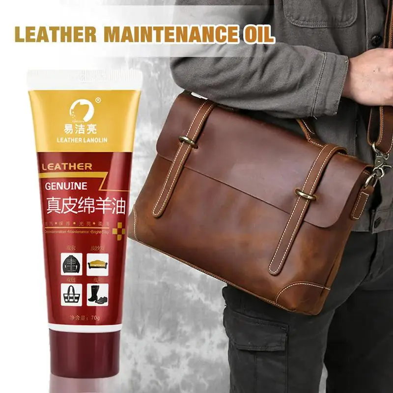 Leather Boot Conditioner Saddle Oil With Lanolin And Palm Wax 70g Leather Oil Leather Softener Saddle Oil For Leather Apparel