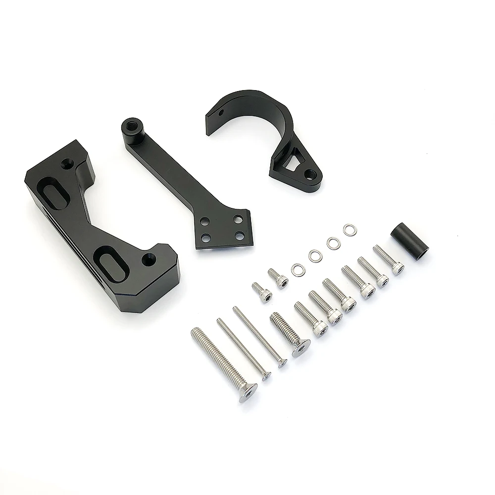 Steering Stabilizer Damper Bracket Mounting Kit Skateboard Parts For Zero 10X Electric Scooter Accessories