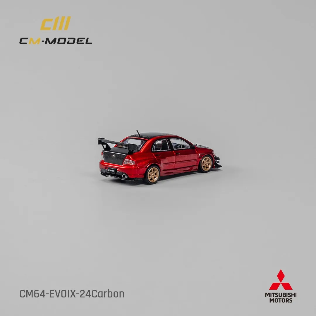 CMModel 1/64 Mitsubishi Lance EvoIX Widbody Diecast Red