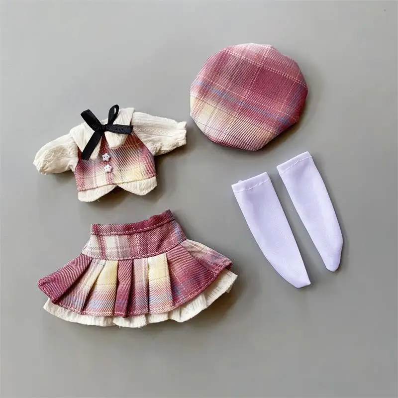 Ziemlich lässig 1/6 BJD Puppe Kleidung Outfit 30 cm Prinzessin Puppe DIY Dress Up Rock Kopfbedeckung Strampler Hosen Top Puppe Zubehör Geschenk