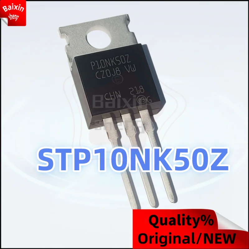 

10PCS Brand new quality STP10NK50Z P10NK50Z TO-220 TO-220 500V 10A MOSFET