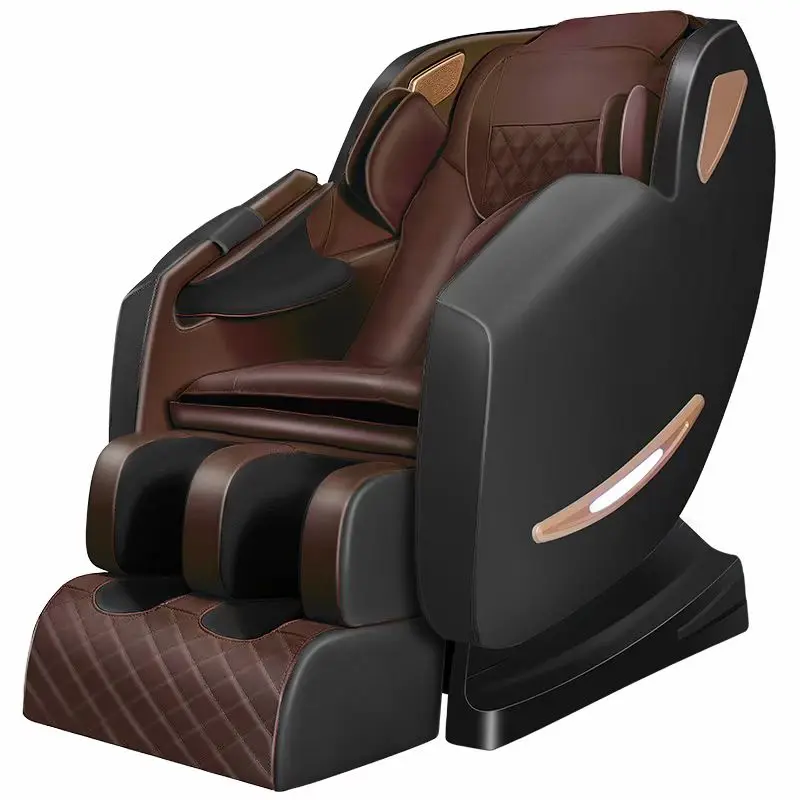 China Guangdong 4D Luxury Zero Gravity Full Body Home Use Spa Shiatsu Massage Chairs With Foot Massage Factories Manufacturer