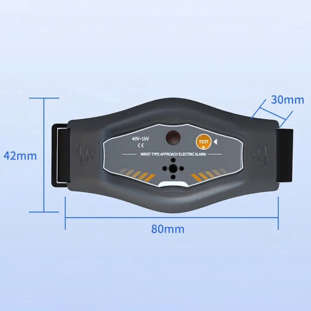 ES9060 Wrist Type High Voltage Detector Non For Contact Induction Alarm For Electrical Appliances Railway And Industrial Safety