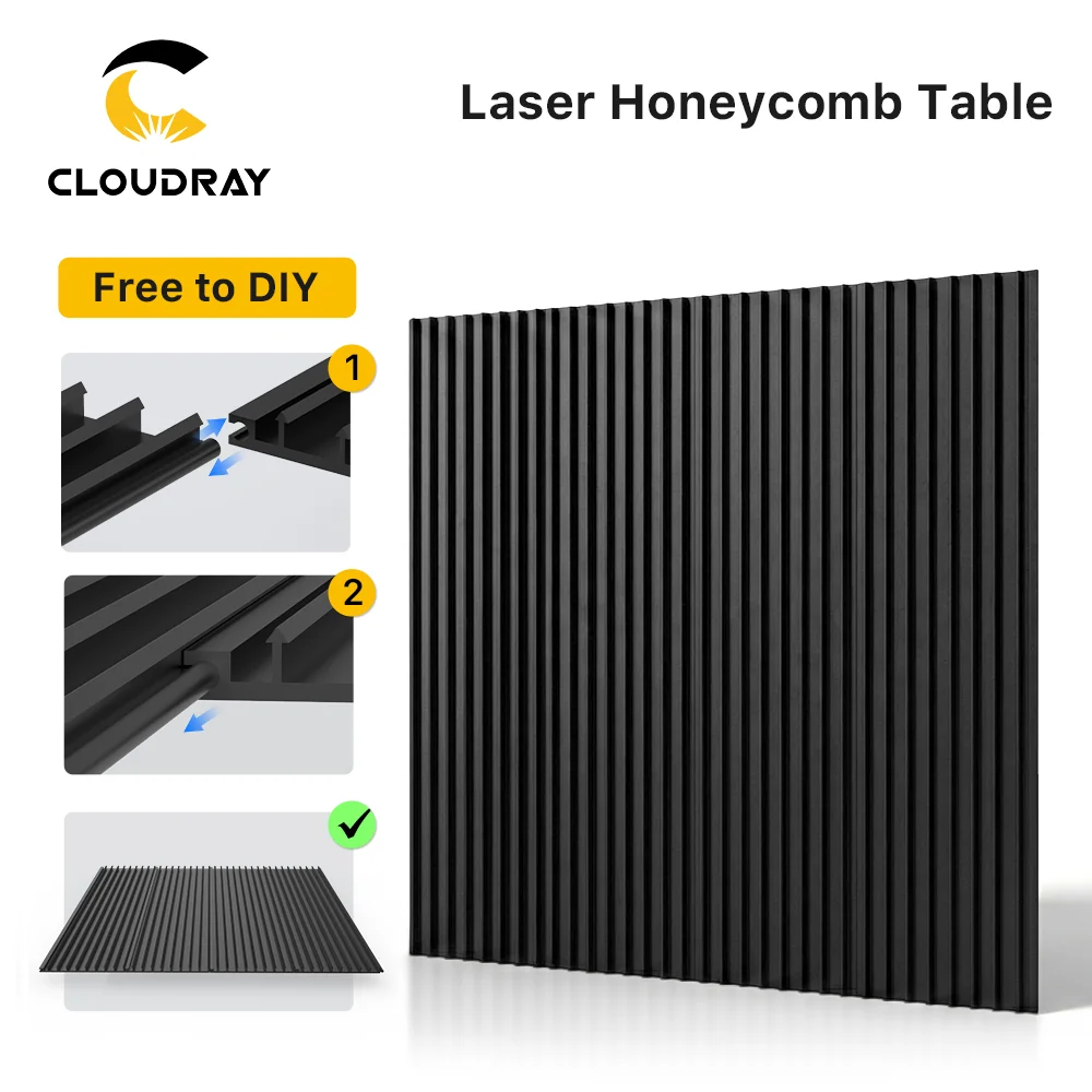 Cloudray Laser Honeycomb Table Customized 400x400mm Work Bed CO2 Diode Laser Flexible Work Plate CNC Laser Honeycomb Panel
