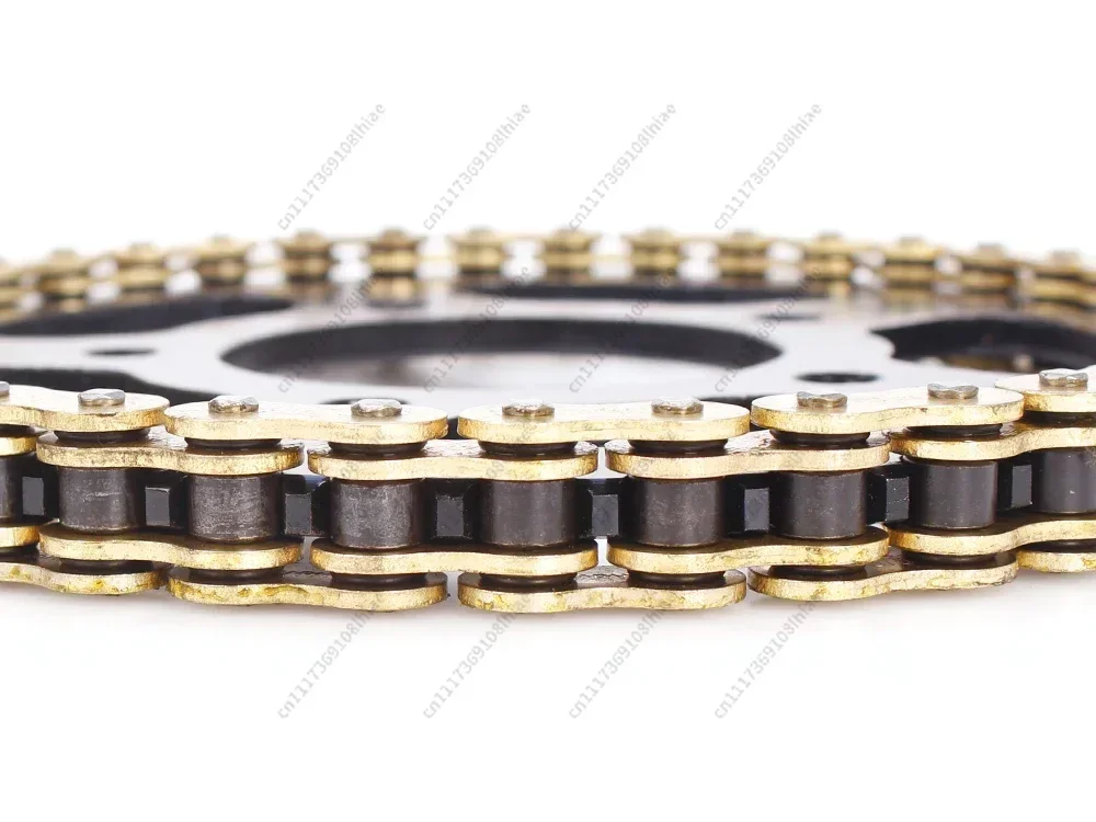 O-Ring Oil Seal Motorcycle Drive Chain 428 DID 136 Link 520 525 530 120 Links Sprocket Chain Set