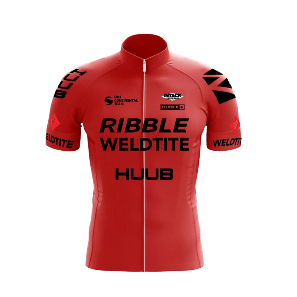 

HUUB 2026 red Team Cycling Jersey Shirt Racing Sport Bicycle Shirt Ropa Ciclismo Pro Man MTB Bike Jersey Summer Cycling Wear