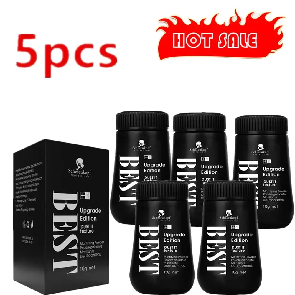 

5PCS Mattifying Powder Increases Hair Volume Captures Haircut Unisex Modeling Styling Fluffy Hair Powder Absorb Grease 2024