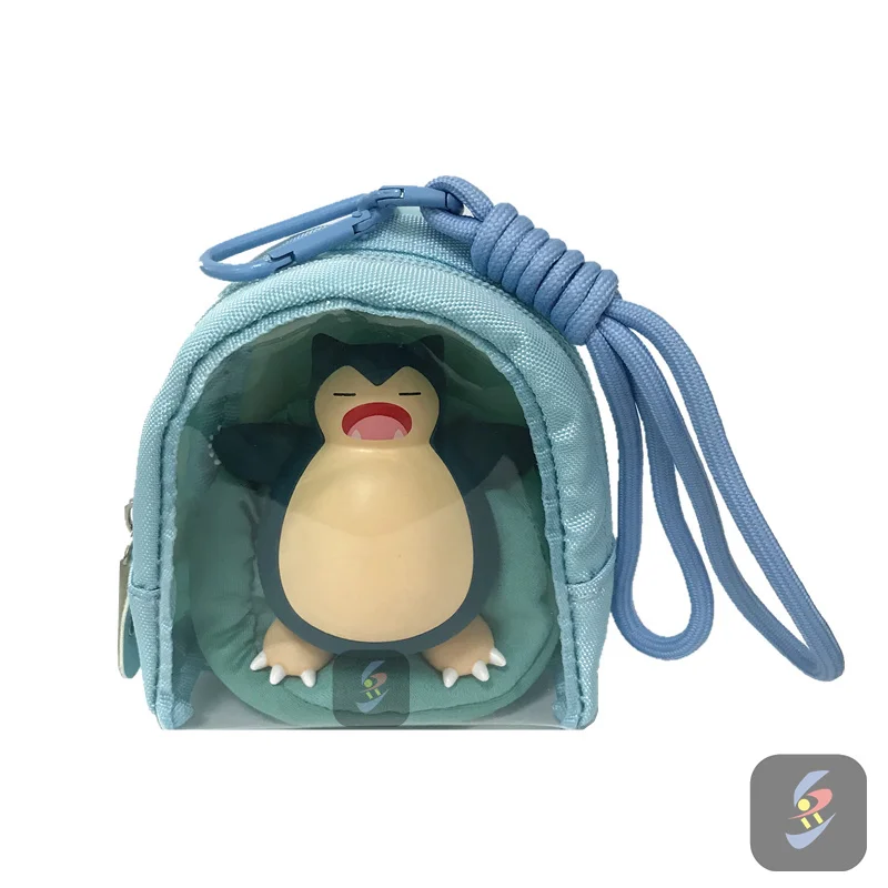 Pokemon Diy Bank Slaappositie Rugzak Hangend Ornament Fee Eevee Snorlax Jirachi Trendy Speelgoed Decoratie Collectible Gift