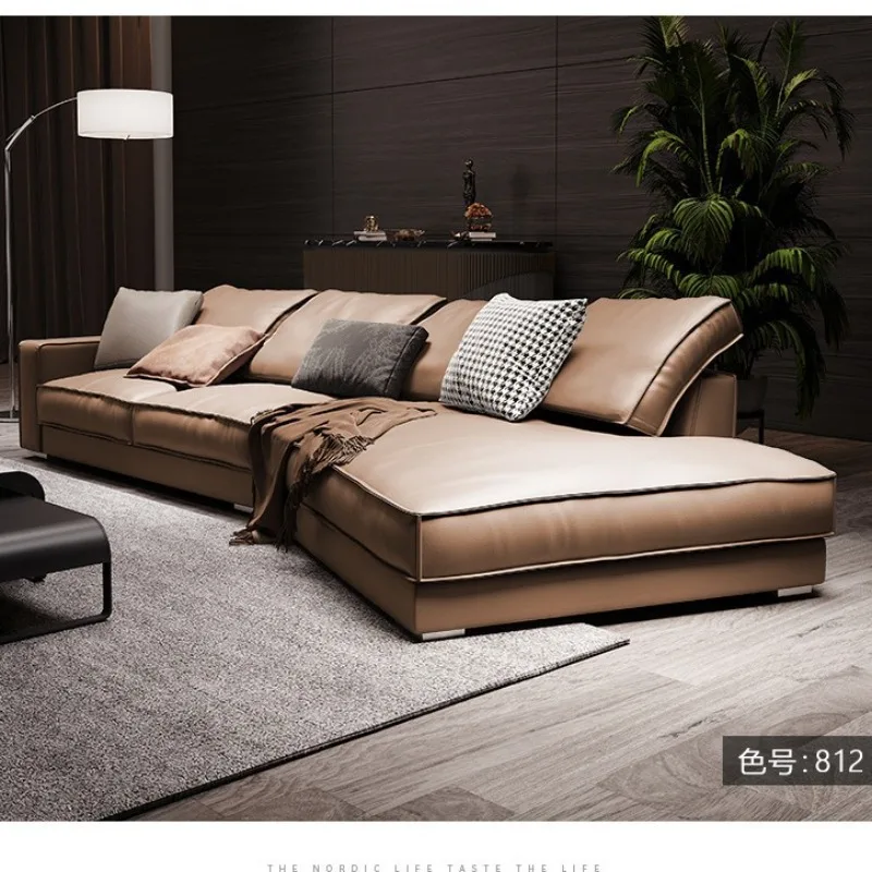 Leather sofa