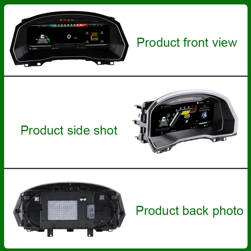 12.3 INCH New Lcd Digital Dashboard Cluster Digital For Volkswagen Magotan B8/Volkswagen CC/Sagitar B8/Arteon /Passat Variant